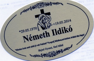 Štítok na urnu